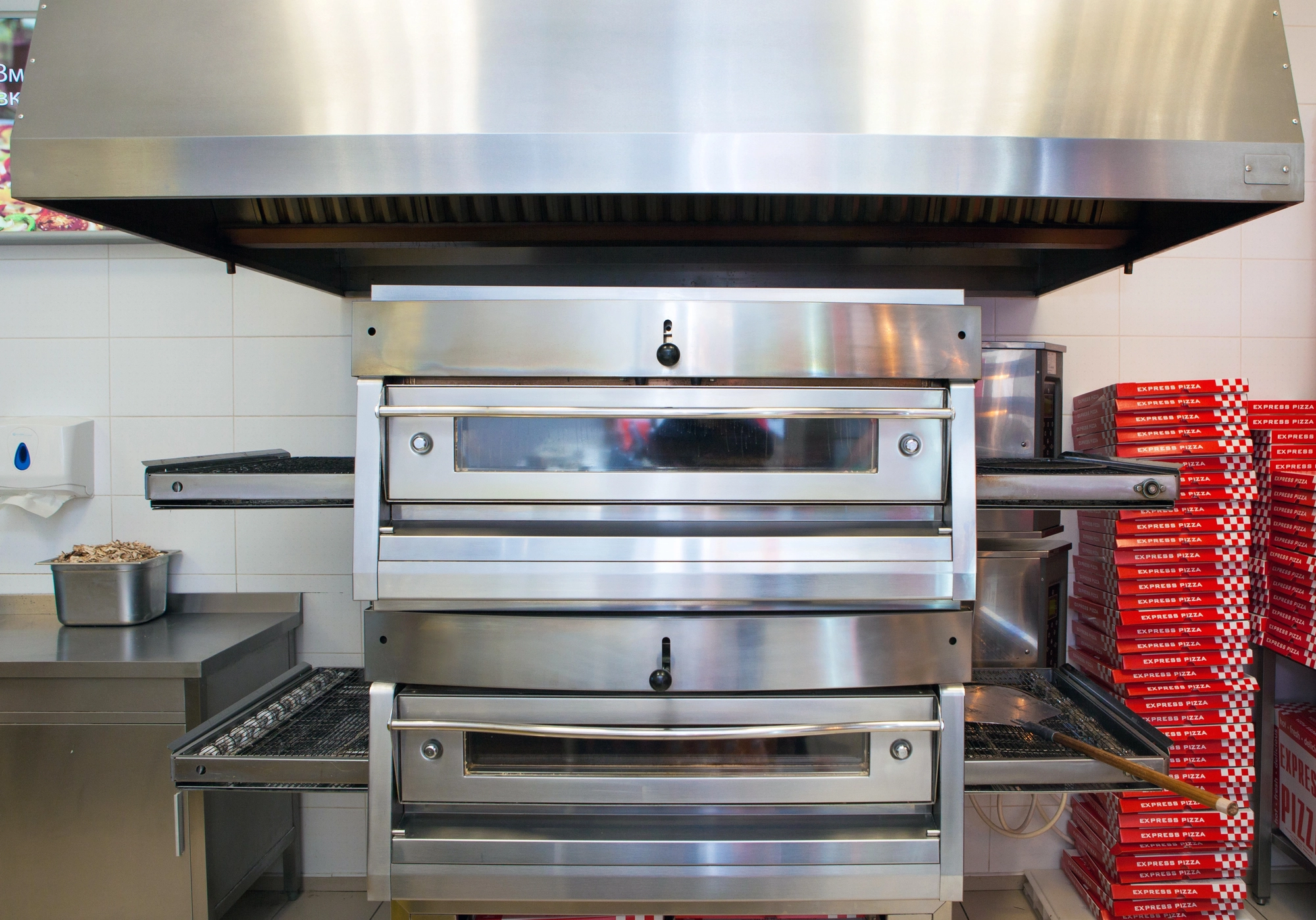 chain conveyor pizza oven